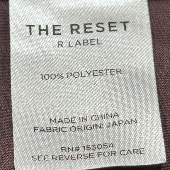R | Label The Reset Chestnut Brown V-Neck Pullover - Picture 5 of 6